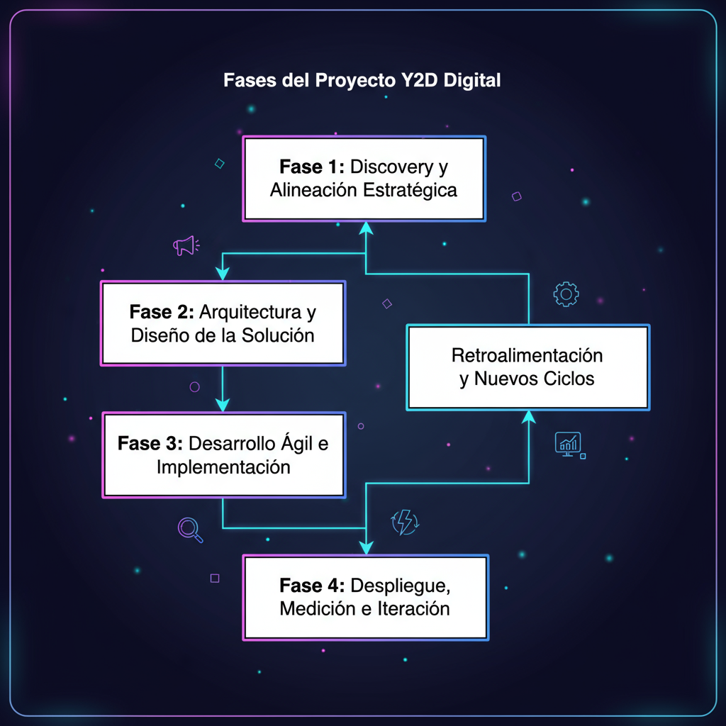 fases del proyecto y2d digital
